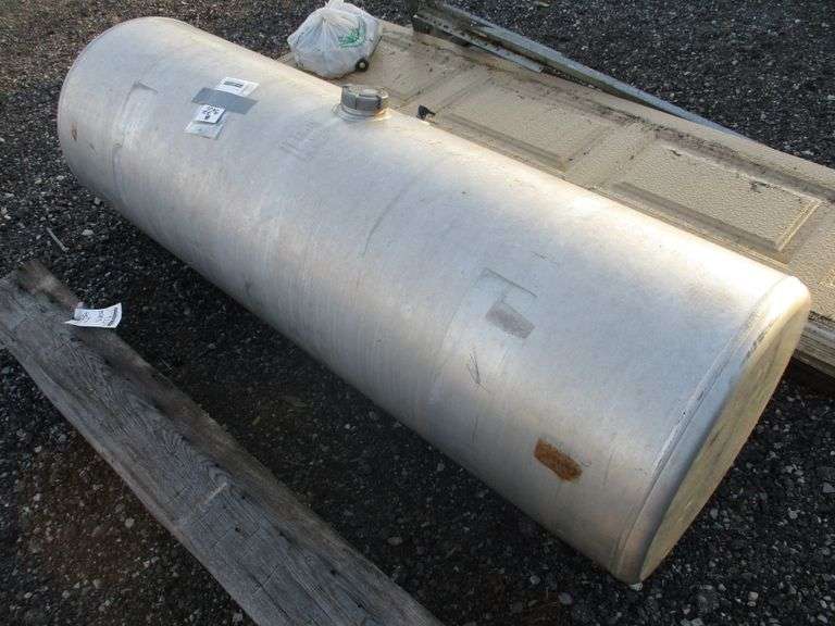 Acrofit 126Gallon semi fuel tank, 23"Dia x 70"L, good Albrecht Auction Service