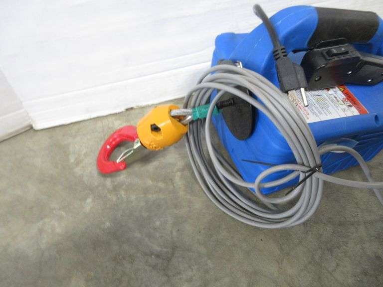 Newtry Electric Hoist, goes up, but will not come down, maybe bad