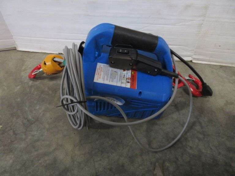 Newtry Electric Hoist, goes up, but will not come down, maybe bad