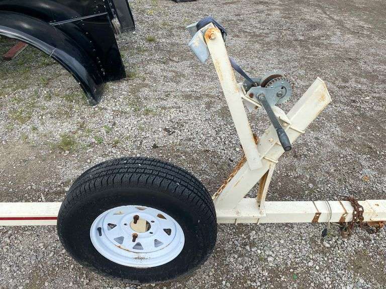 19' Boat trailer with lights, works, hauls great, tires and bearings