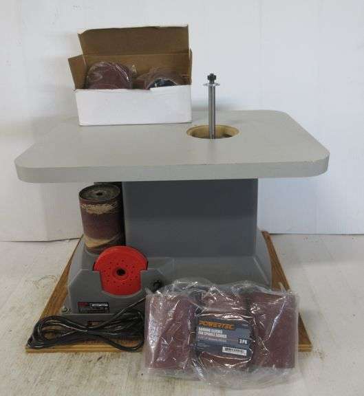 Ryobi oscillating spindle sander with (6) Different spindles, 14" x 20