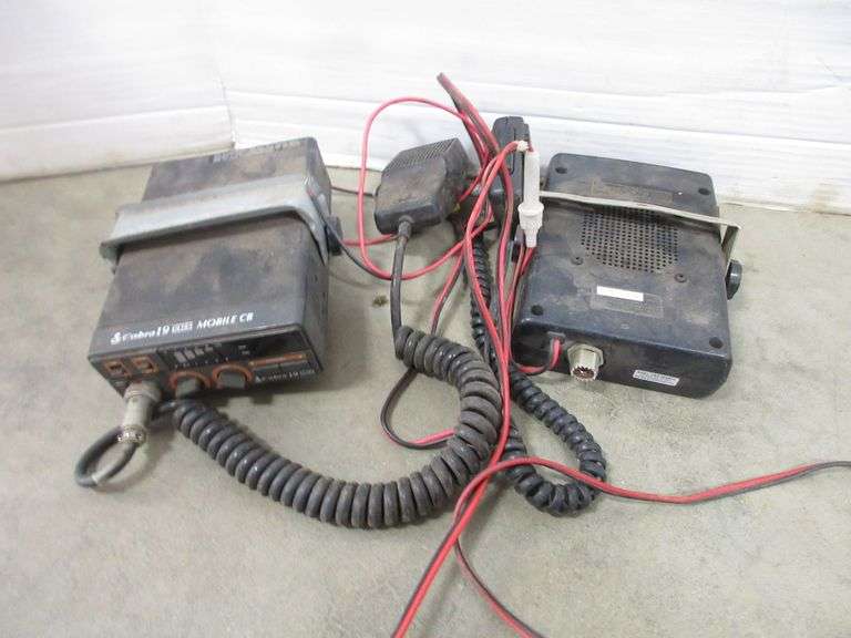 Cobra 19 ultra mobile CB radio, Uniden Pro 501X1 40channel CB radio