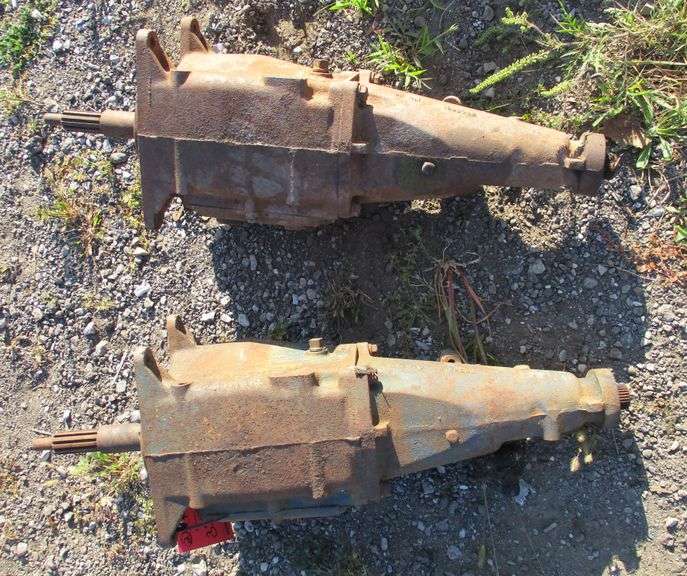 (2) GM Saginaw 3Speed transmissions, for parts or repair, as is