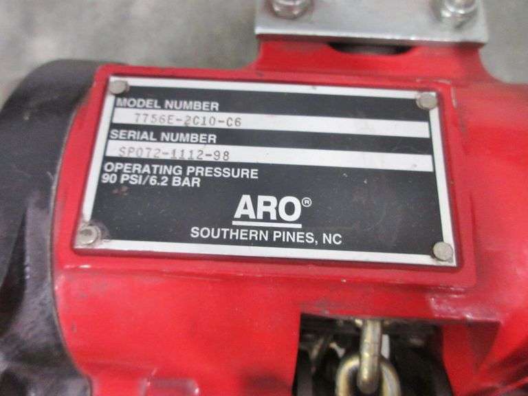 ARO Air Hoist, 1/2Ton, in very good condition Albrecht Auction Service