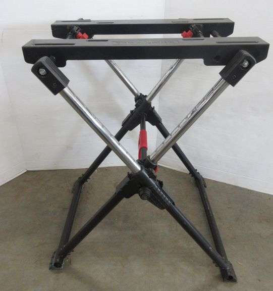 Craftsman collapsible chop saw stand, fully functional, overall 28"H