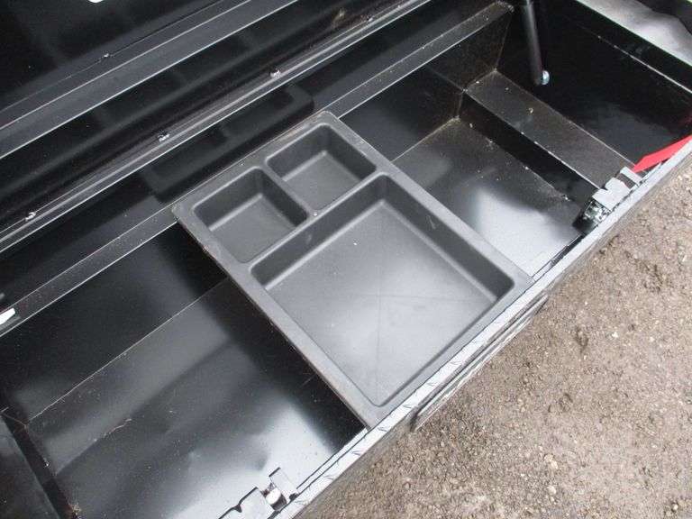 Husky tool box truck bed unit, 61" x 20" x 17", good Albrecht Auction