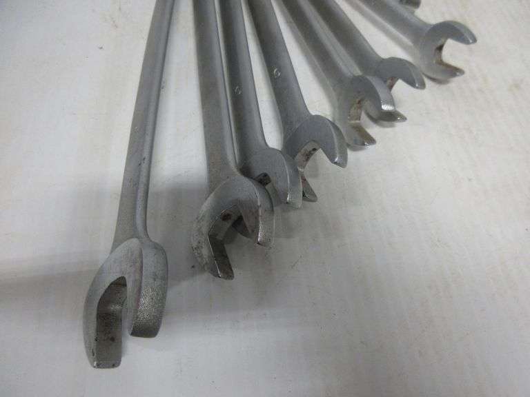 Set of (11) Metric Proto wrenches, Challenger brand, US made, open end
