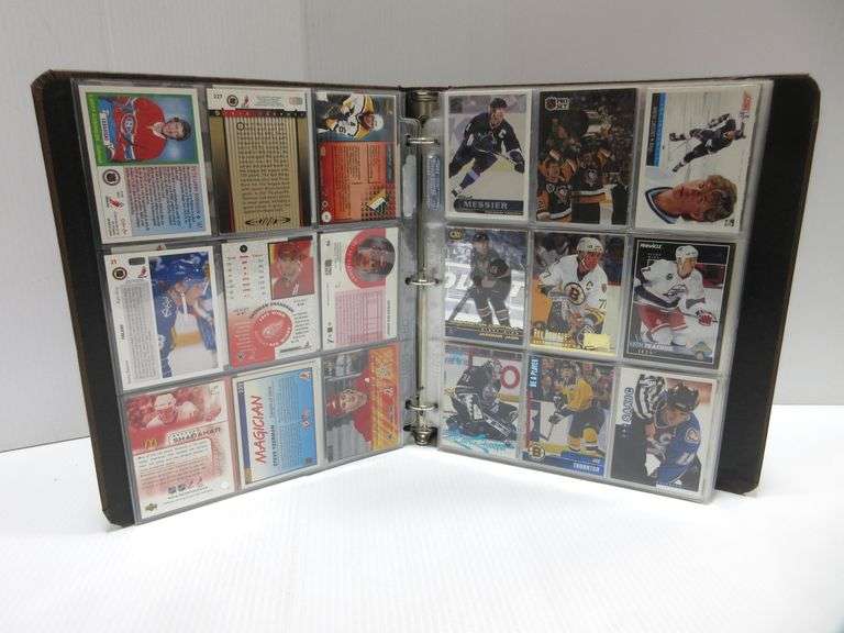 Over 200card hockey card collection, all superstars, includes Yzerman