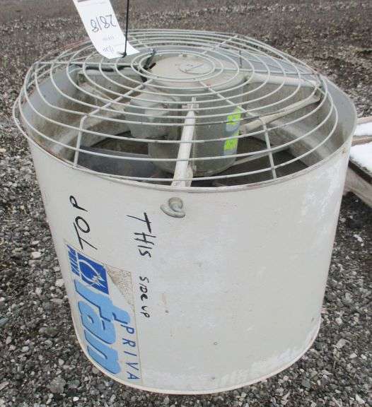 Barn ventilation fan, 20"Dia, worked last summer Albrecht Auction Service