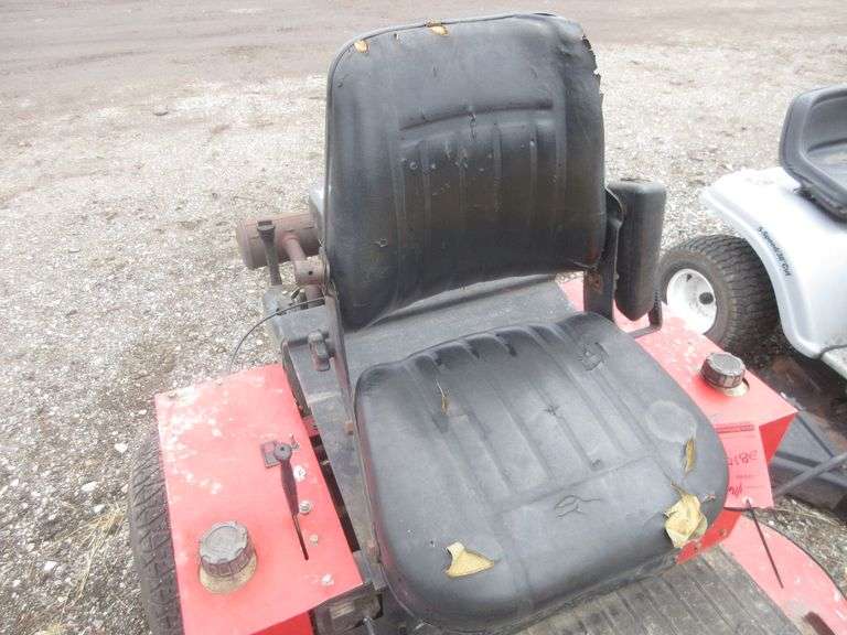 Older Toro 24 zero turn mower, 60" deck, turn key on then hit switch to