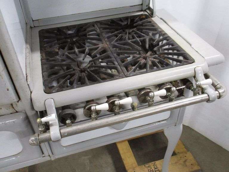 Older Stewart Gas Cookstove, made by the FullerWarren Co. Milwaukee, Wisconsin, stove works