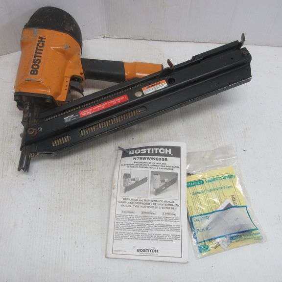 Bostitch framing nailer, no. N79WW, used Albrecht Auction Service