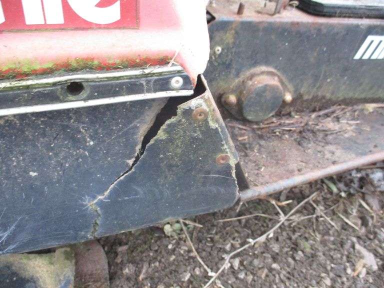 Alouette mini brute kids snowmobile, turns over, rusty, as is