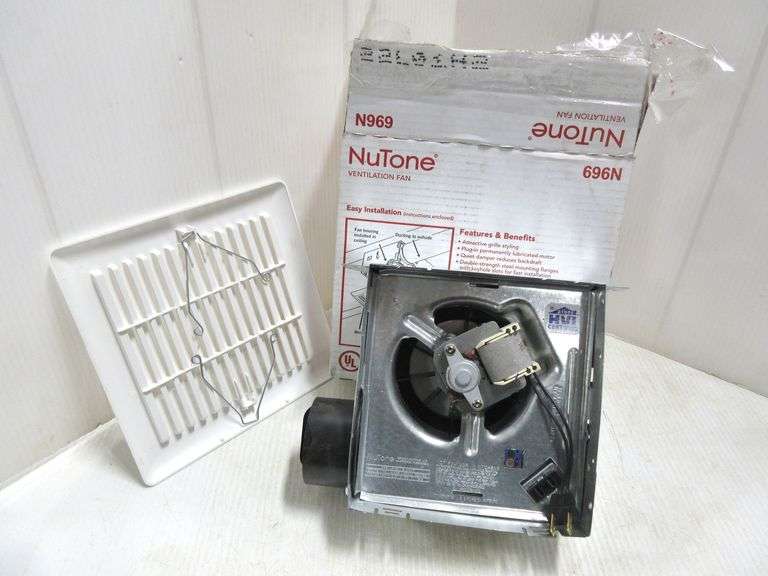 Nutone ventilation fan, NIB Albrecht Auction Service