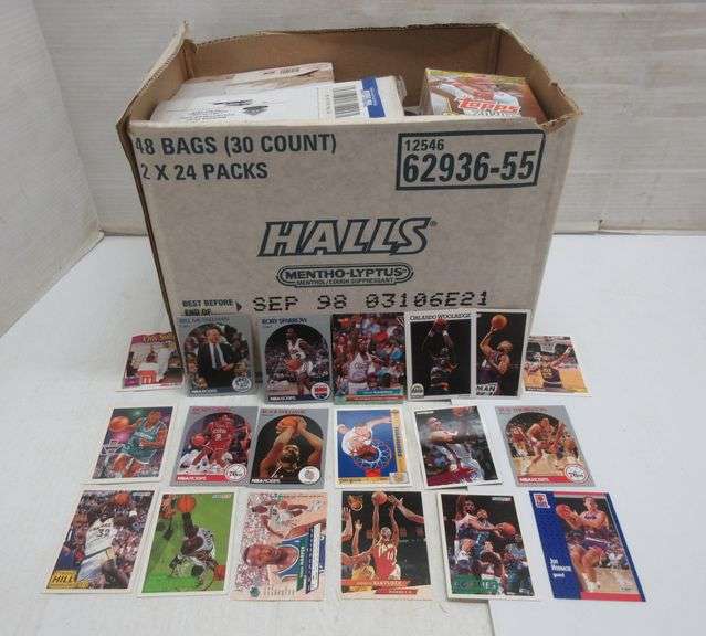 Baseball and Basketball cards from 1980's to 2020, sets not complete