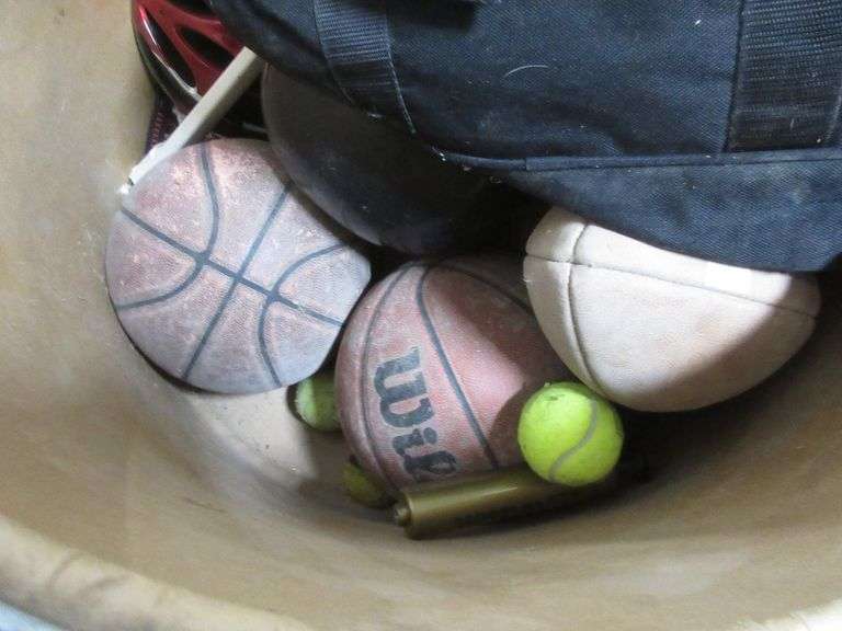 Footballs, basketballs, and more Albrecht Auction Service