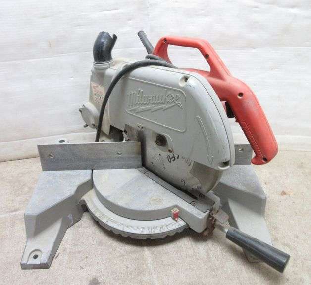 Milwaukee 10" Mitre saw Albrecht Auction Service