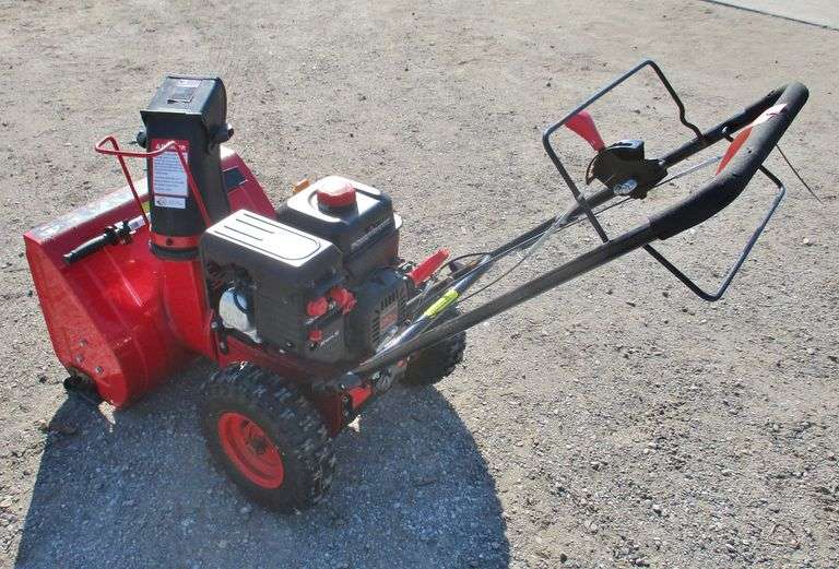 PowerSmart 212cc snowblower, may need to repair belt, as is Albrecht Auction Service