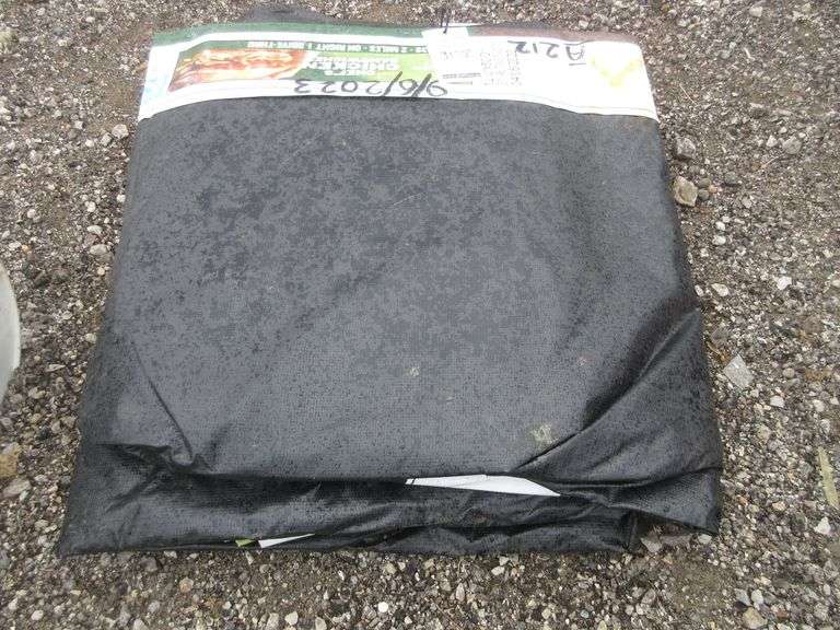 Billboard tarp, heavy duty weatherproof covering, 12' x 50', good, used