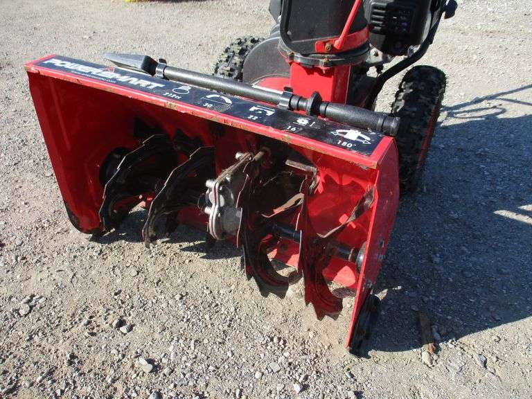 PowerSmart 212cc snowblower, may need to repair belt, as is Albrecht Auction Service