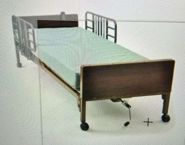 Medline semielectric homecare bed, model no MDR107002E, has (3