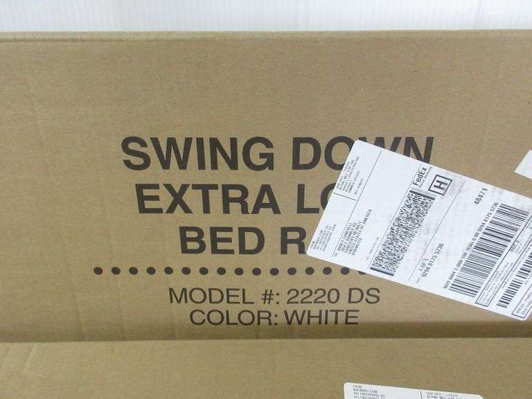 (2) Regalo swing down bed rails, XL, new Albrecht Auction Service