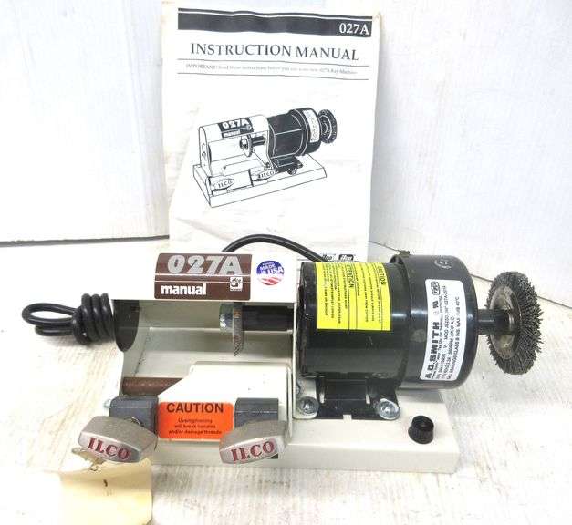 ILCO key cutter, Model No, 027A, new Albrecht Auction Service