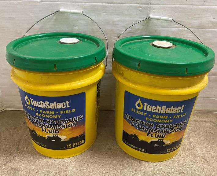 10Gallons of hydraulic oil Albrecht Auction Service