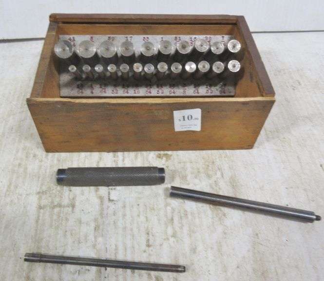 Machinist transfer punches Albrecht Auction Service