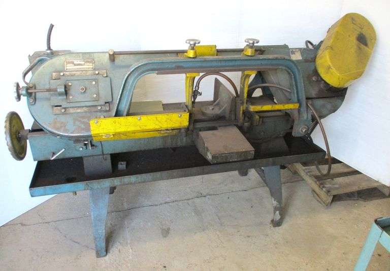 Wellsaw horizontal band saw, model 1000, 115/230V, ran when removed in