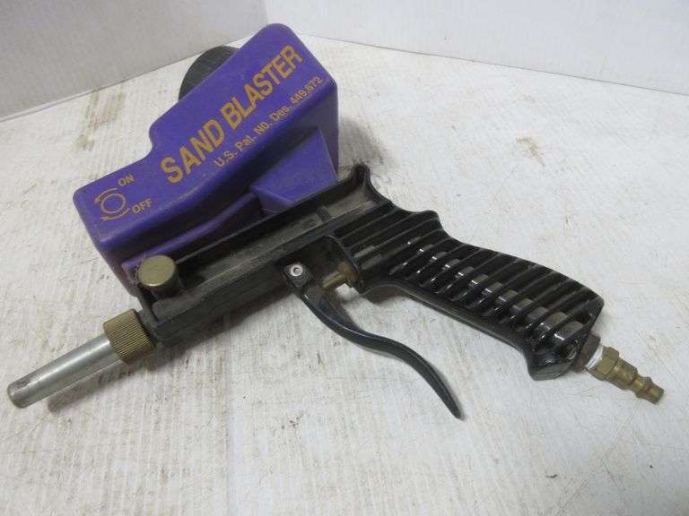 Sand blaster, used Albrecht Auction Service