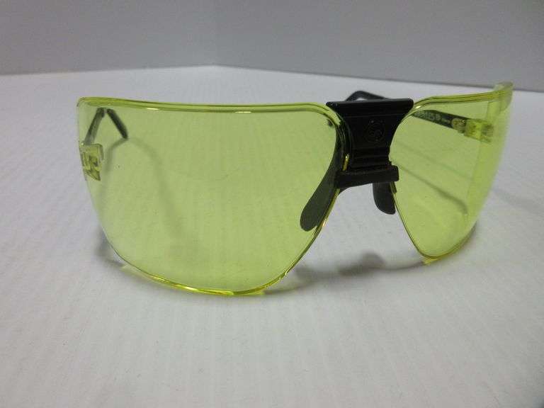 Older gargoyles "Terminator" yellow lens shooting safety glasses with