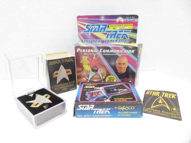 Star Trek playing cards in tin box, The Next Generation Personal
