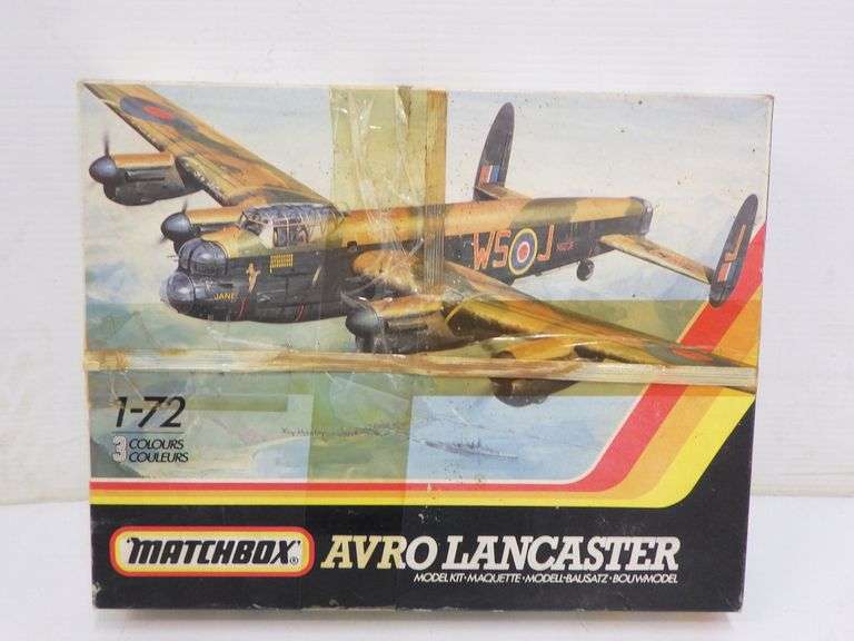 Matchbox Avro Lancaster Model Airplane, sealed - Albrecht Auction Service