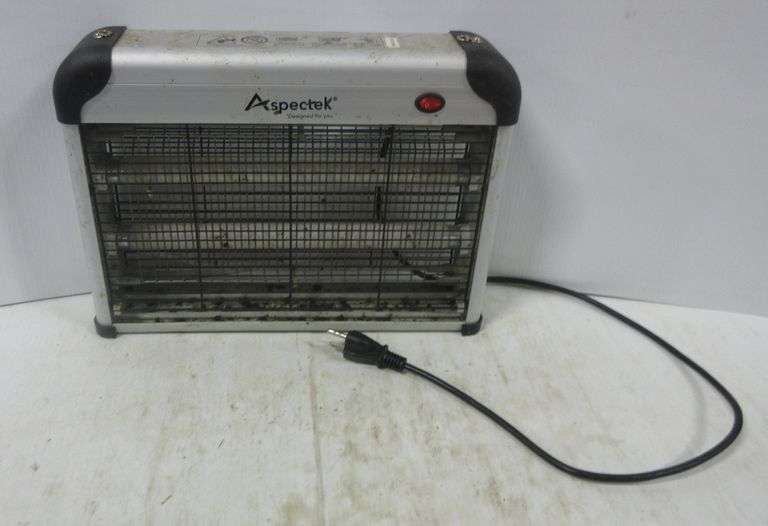Bug zapper, lights up purple Albrecht Auction Service