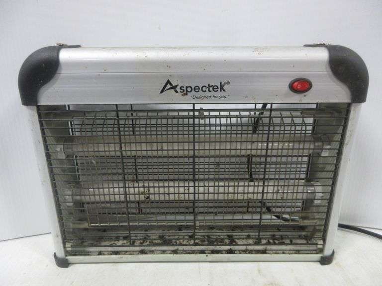 Bug zapper, lights up purple Albrecht Auction Service