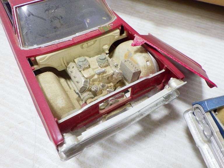 (5) Old model cars, up to 3" x 8" x 2"H Albrecht Auction Service