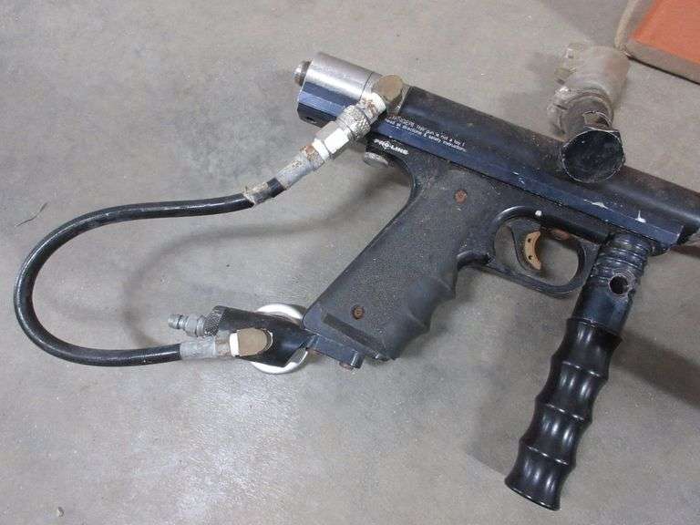 (10) Paintball guns, include 2 Tippmann 98s, 2 Spiders, auto mag