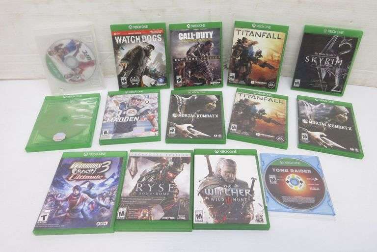 (14) Assorted Xbox One Games, all in great condition Albrecht Auction