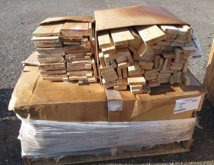 (3) Boxes of kindling/firewood, Pallet 3' x 2' x 1', kiln dried, no