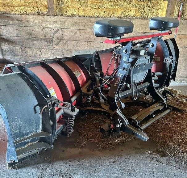 2020 Western MVP3 Snow Plow, 8'6"W, TakeOff Wing Extensions, Newer