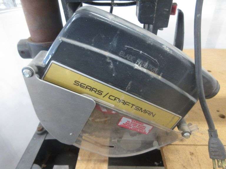 Sears Craftsman radial arm saw, Model No. 11323100, works Albrecht