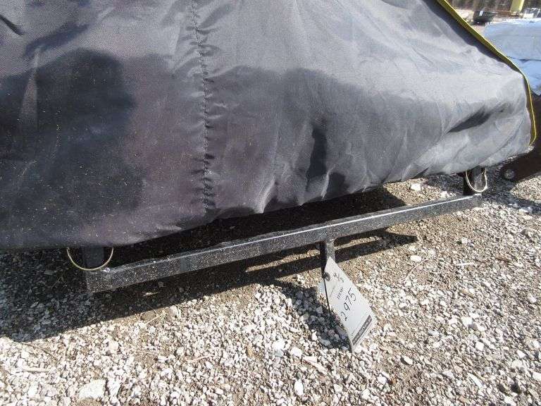 FRABILL Ranger XL twin ice shanty with LED lights and twopiece hutch