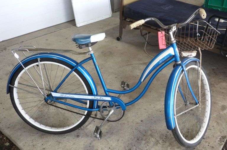 Original Schwinn Fiesta bicycle, all original with Schwinn tires, hand