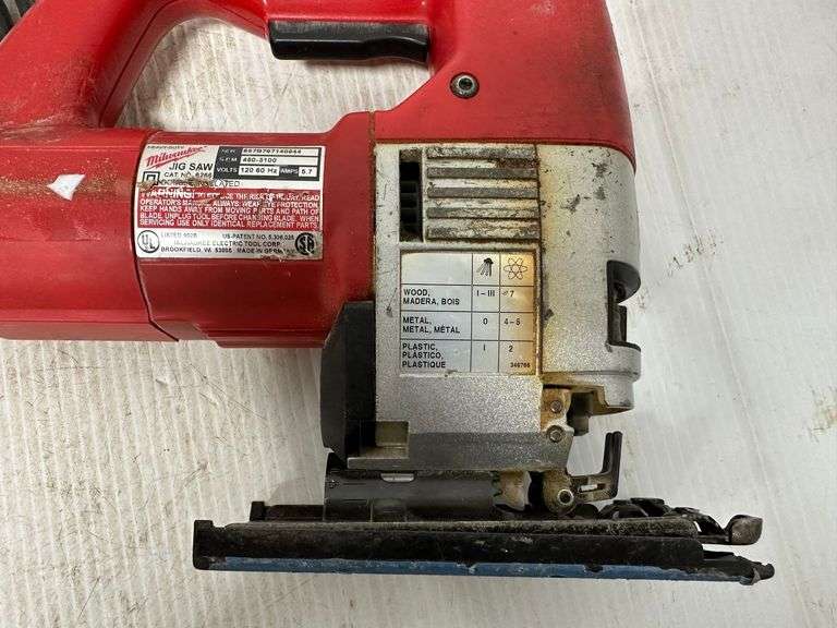 Milwaukee 6266 jigsaw, works Albrecht Auction Service