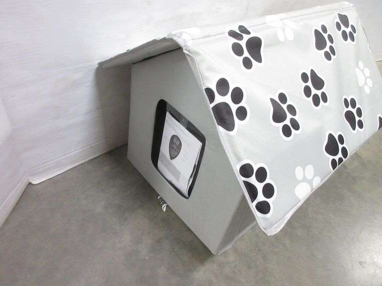 K&H heated cat house features 20W MET safet listed plush heated cat bed