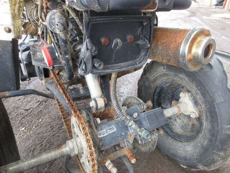 2009 TaoTao 4Wheeler, 107cc, ran when parked two years prior, for