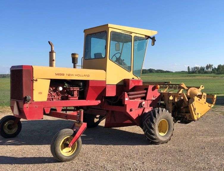 New Holland 1499 12' Haybine, Diesel, 2Spare Drive Tires, Some Spare