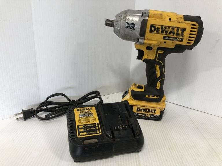 DeWALT DCF899 impact wrench battery charger, works Albrecht Auction