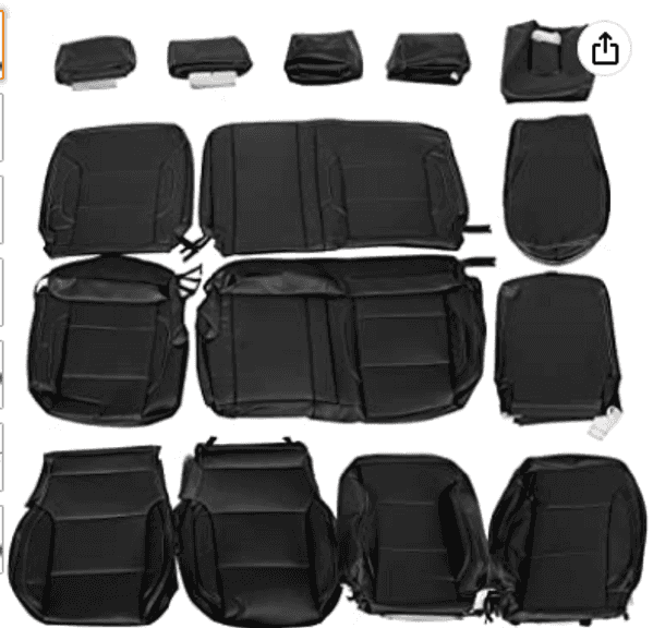 Chevrolet Silverado faux leather full interior kit, fits 20142018